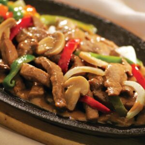 SIZZLING TENDERLOIN TIPS